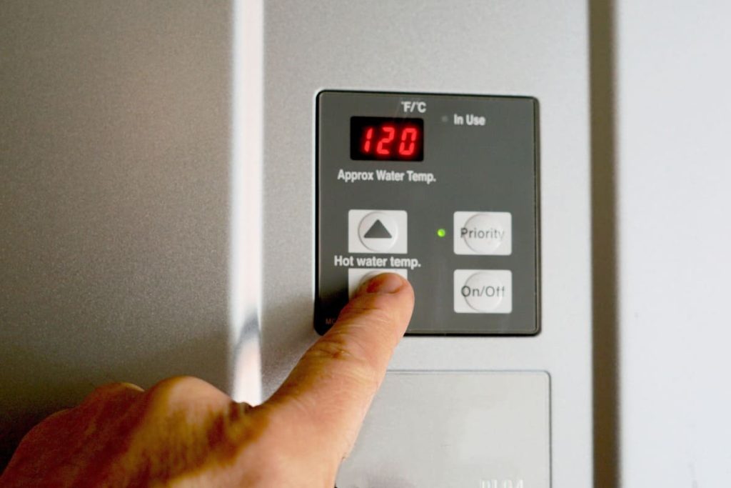 Keep Your Tankless Water Heater Temperature Between 120°F and 125°F
